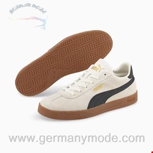 کتانی ورزشی باشگاهی مردانه پوما آلمان PUMA Club Sneaker Marshmallow-Puma Black-Puma Team Gold