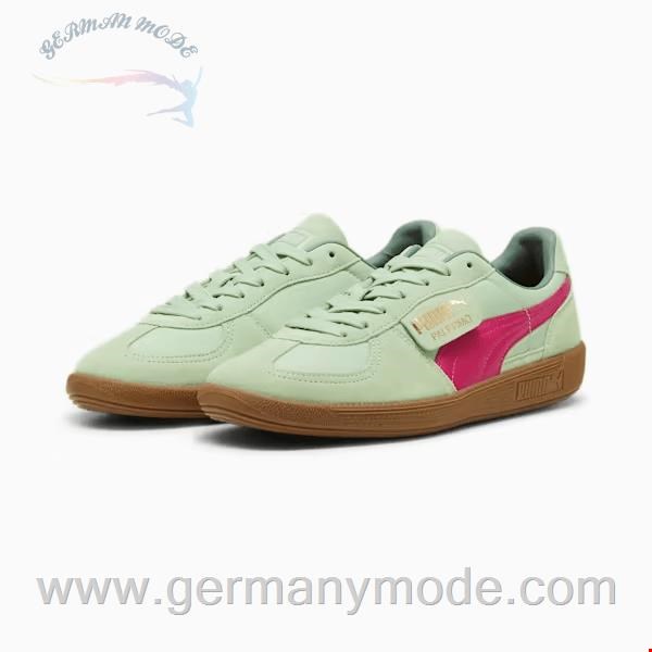 کتانی اسپرت مردانه پوما آلمان PUMA Palermo OG Sneakers  Light Mint-Orchid Shadow-Gum