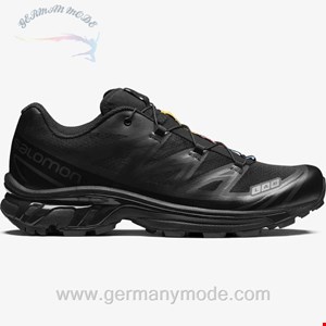 کتانی اسپرت مردانه زنانه سالامون فرانسه SALOMON XT-6 Sportliche Schuhe Unisex Black / Black / Phantom