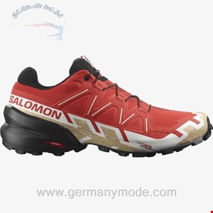 کتانی مردانه سالامون فرانسه SALOMON SPEEDCROSS 6 Trailrunning-Schuhe Herren Fiery Red / Black / Safari