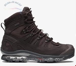 کتانی اسپرت ساقدار مردانه زنانه سالامون فرانسه SALOMON QUEST 3 4D GORE-TEX Sportliche Schuhe Unisex Chocolate Plum / Black / Black 