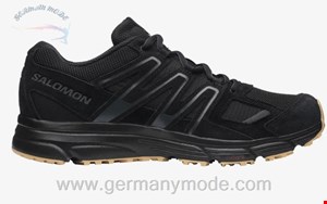 کتانی اسپرت مردانه زنانه سالامون فرانسه SALOMON X-MISSION 4 SUEDE Sportliche Schuhe Unisex Black / Ebony / Gum3