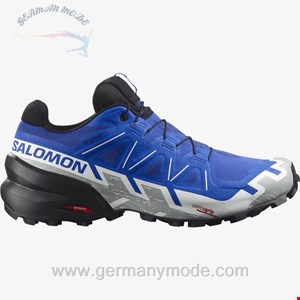 کتانی مردانه سالامون فرانسه SALOMON SPEEDCROSS 6 GORE-TEX Trailrunning-Schuhe Herren Nautical Blue / Black / White