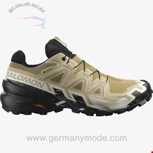 کتانی مردانه سالامون فرانسه SALOMON SPEEDCROSS 6 GORE-TEX Trailrunning-Schuhe Herren Nautical Kelp / Black / Vanilla Ice