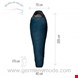  کیسه خواب میلت فرانسه Millet Schlafsack - komforttemperatur/ 10 C für Damen - marineblau BAIKAL 750 W