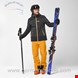  شلوار اسکی و کوهنوردی مردانه میلت فرانسه Millet Wasserdichte Hose für Herren - orange ALTAR II PANT M