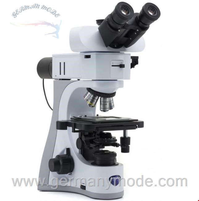 میکروسکوپ اپتیکا ایتالیا OPTIKA Mikroskop B-510METR, metallurgic, incident, transmitted, trino, IOS W-PLAN MET, 50x-500x, EU