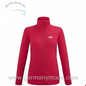ژاکت ورزشی زنانه میلت فرانسه Millet Women's fleecejacket - red K LIGHTGRID JKT W
