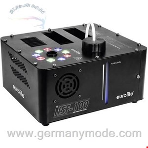 دستگاه مه ساز مجالس یورولایت Eurolite NSF-100 LED DMX Hybrid Spray Fogger